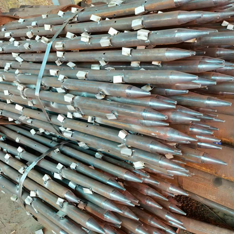 新邱倒刺超前小导管